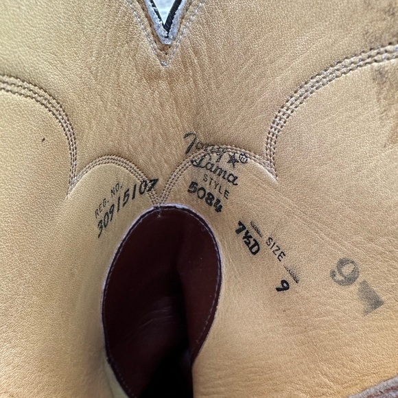 Tony Lama cowboy boots - Picture 6 of 6